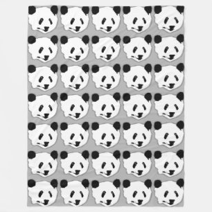 Manta Polar Cara del oso de panda gigante
