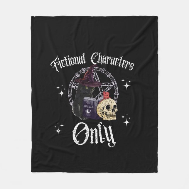 Manta Polar Caracteres ficticios Spellb de lectura de gatos di (Anverso)