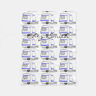 Manta Polar Caravana gitana Thunder_Cove del remolque