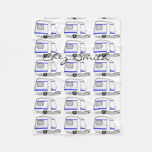 Manta Polar Caravana gitana Thunder_Cove del remolque (Anverso)