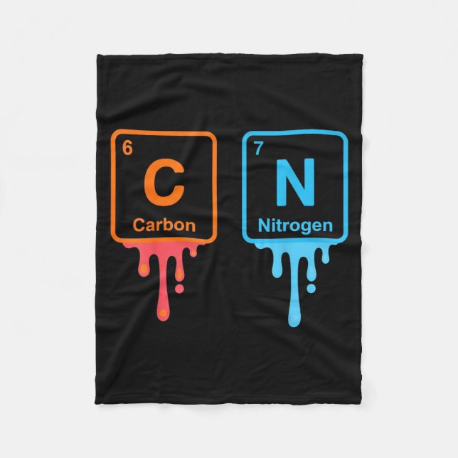 Manta Polar Carbon Nitrogen Science Design Fun Chemistry Lover (Anverso)