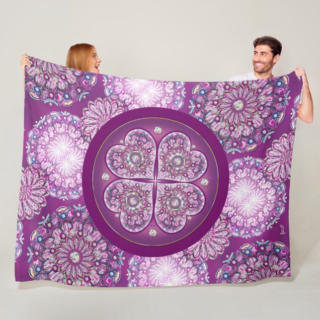 Manta Polar Cardinal red Rosace (In situ)