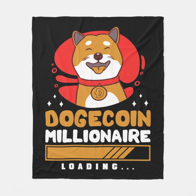 Manta Polar Carga de Crypto DogeCoin Millionaire (Anverso)