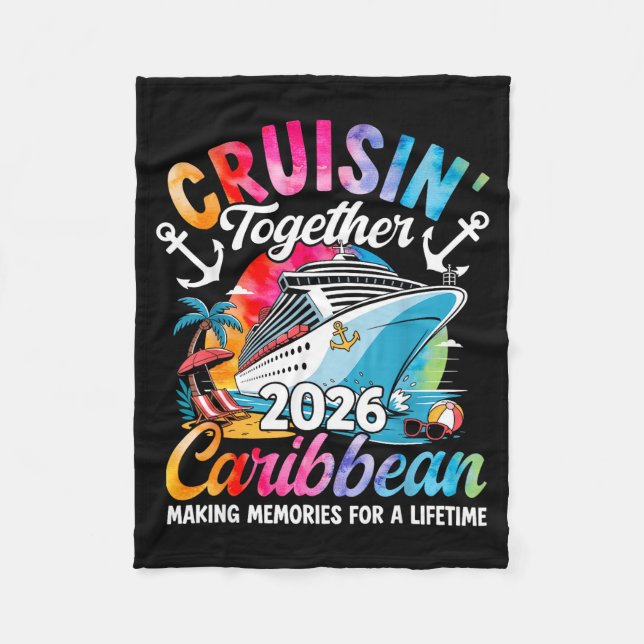 Manta Polar Caribbean Cruise Family Vacation 2026 Cruisin’ Tog (Anverso)