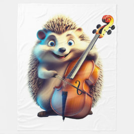 Manta Polar Caricatura, Personalizado, Ilustracion A musical