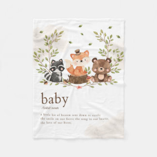 Manta Polar Carne de animales de Woodland