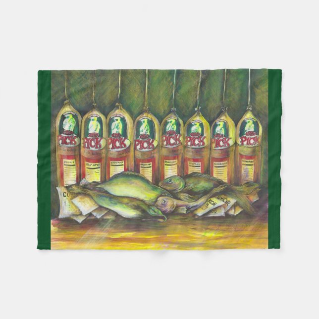 Manta Polar Carne de dulces (Frente (Horizontal))