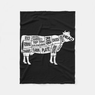 Manta Polar Carnicero de vaca Tees