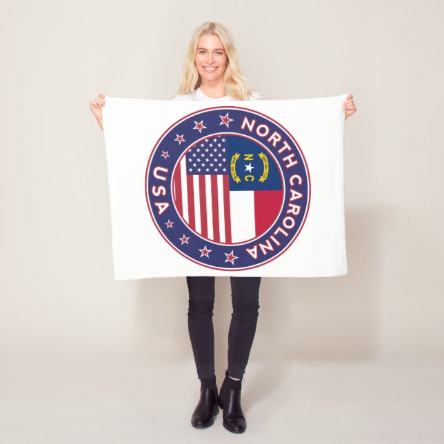 Manta Polar Carolina del Norte (In situ)