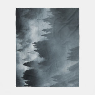 Manta Polar Cárpatos de invierno: Paisaje de las montañas Sunr