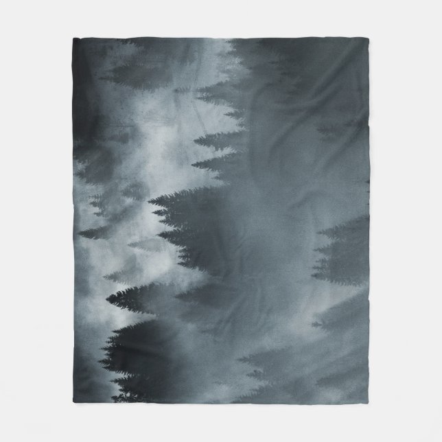 Manta Polar Cárpatos de invierno: Paisaje de las montañas Sunr (Anverso)