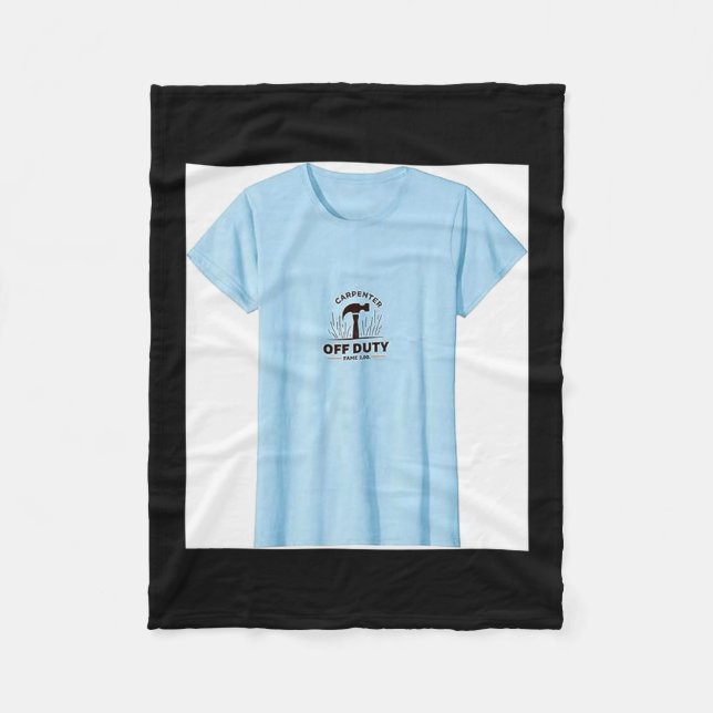 Manta Polar Carpenter Off Duty Humorous Woodworking  (Anverso)