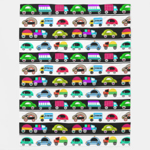 Manta Polar Carros divertidos