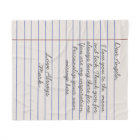 Carta de amor manuscrita para portátiles o persona