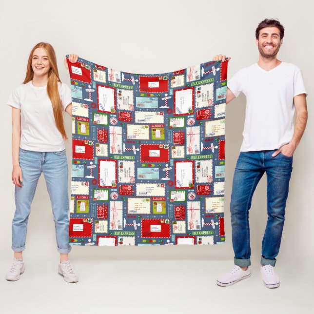 Manta Polar Cartas a Santa Navidades (In situ)