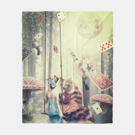 Manta Polar Cartas de Fantasía Mundial