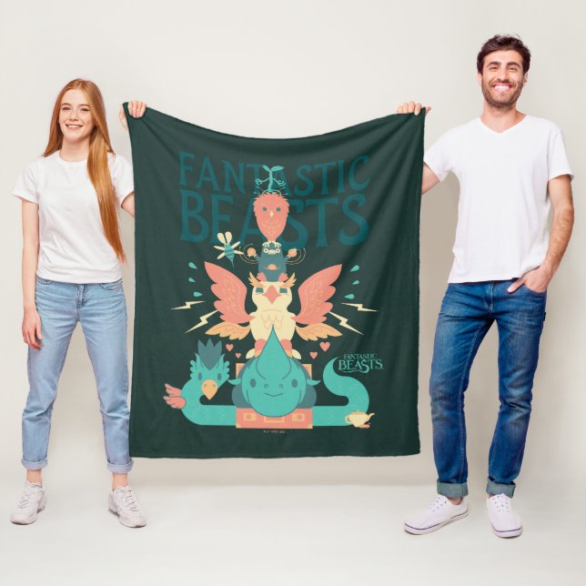 Manta Polar Cartoon Fantastic Beasts Emerge From Suitcase (In situ)