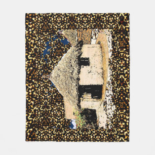 Manta Polar Casa africana de decoración étnica