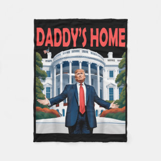 Manta Polar Casa Blanca de Trump Daddys