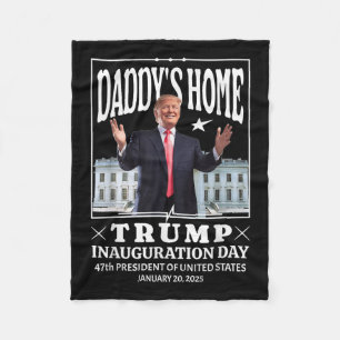Manta Polar Casa Daddys - Día de la Inauguración de Trump 2025