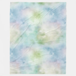 Manta Polar Casa de la Moneda Azul Aqua    