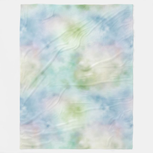 Manta Polar Casa de la Moneda Azul Aqua     (Anverso)