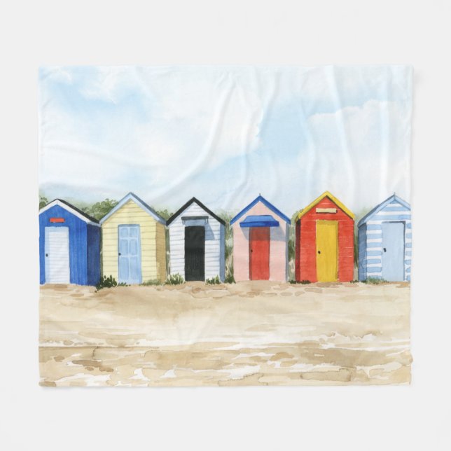 Manta Polar Casas de playa I (Frente (Horizontal))