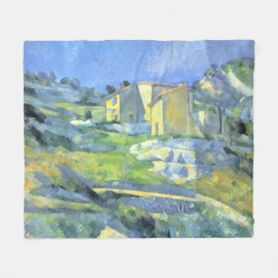 Manta Polar Casas de Provenza Paul Cezanne
