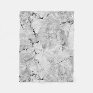 Manta Polar "Cascada de mosaico en piedra" gris textura de már