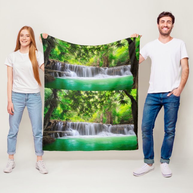 Manta Polar cascada de paisaje (In situ)