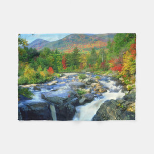 Manta Polar Cascada Flume Montañas Adirondack