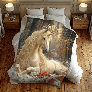 Manta Polar Castillo de cuento de hadas de invierno Snowley Wh