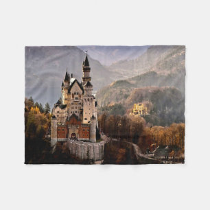 Manta Polar Castillo Neuschwanstein Alemania