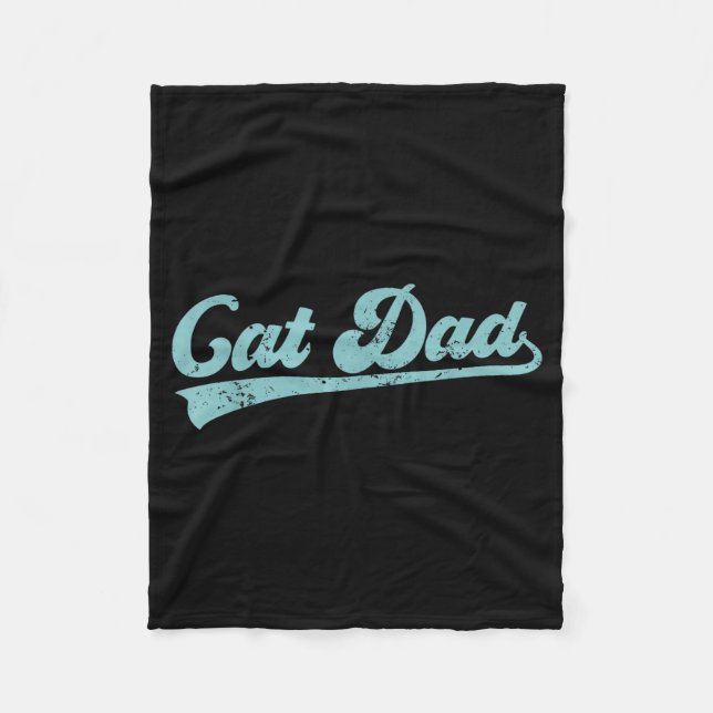 Manta Polar Cat Dad Funny Dad Father's Day Funny Papa  (Anverso)