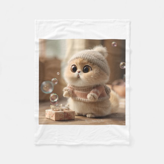 Manta Polar cat lover (Anverso)