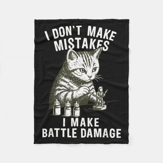 Manta Polar Cat Miniature Painter Battle Damage Funny Miniatur (Anverso)