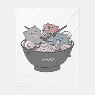 Manta Polar Cat Ramen Kawaii