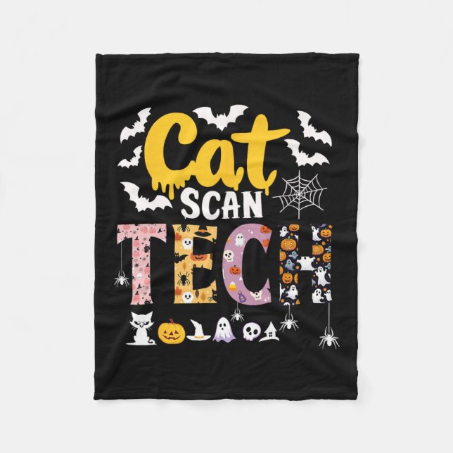 Manta Polar Cat Scan Ct Rad Tech Halloween Costume Spider Fly (Anverso)