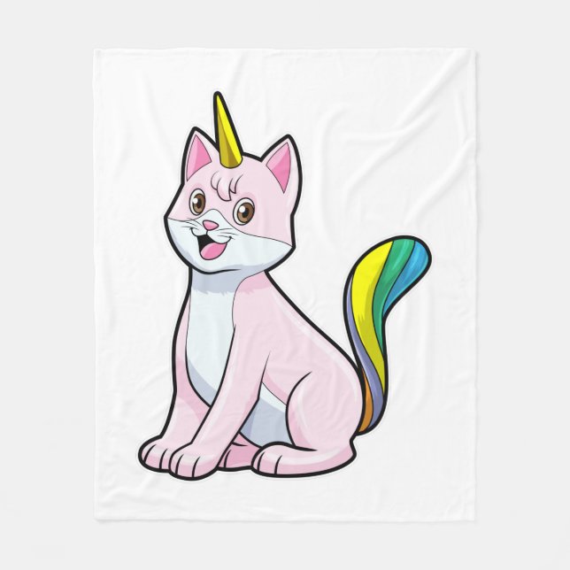Manta Polar Cat Unicorn (Anverso)