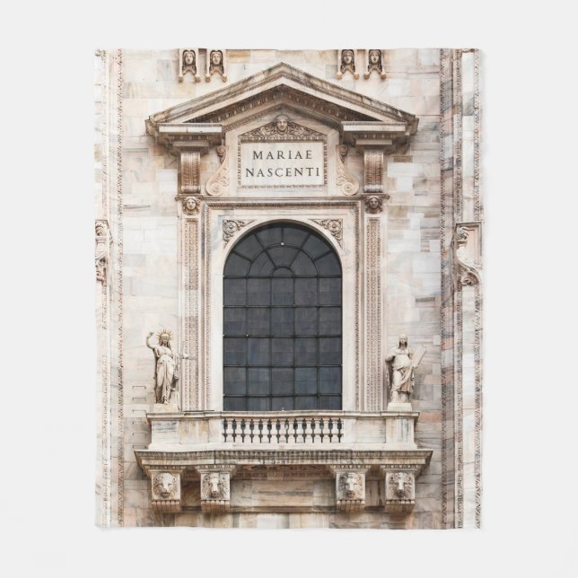 Manta Polar Catedral de Milán. Hermosa tentación italiana (Anverso)