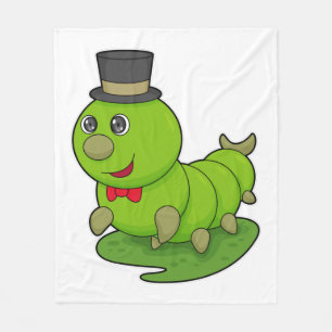 Manta Polar Caterpillar como Caballero con Cilindro