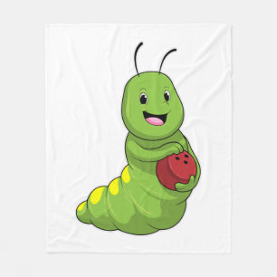 Manta Polar Caterpillar en el Bowling con bolas