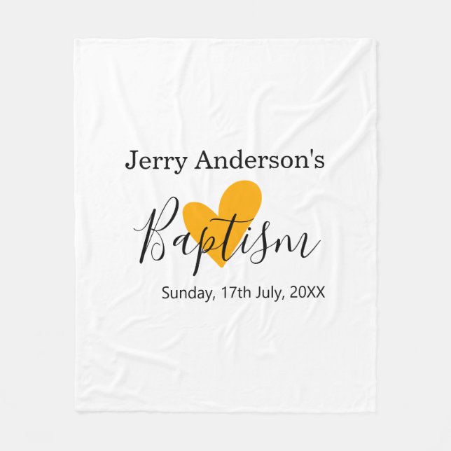 Manta Polar Catholic baptism kids modern simple QR minimal (Anverso)