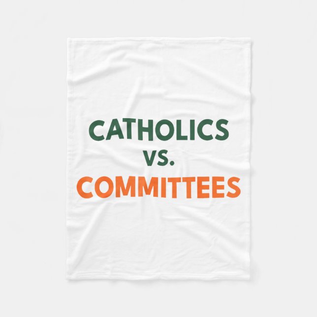 Manta Polar Catholics Vs Committees  (Anverso)