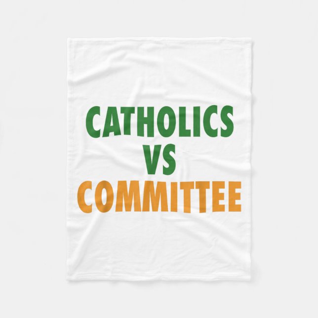 Manta Polar Catholics Vs Committees  (Anverso)