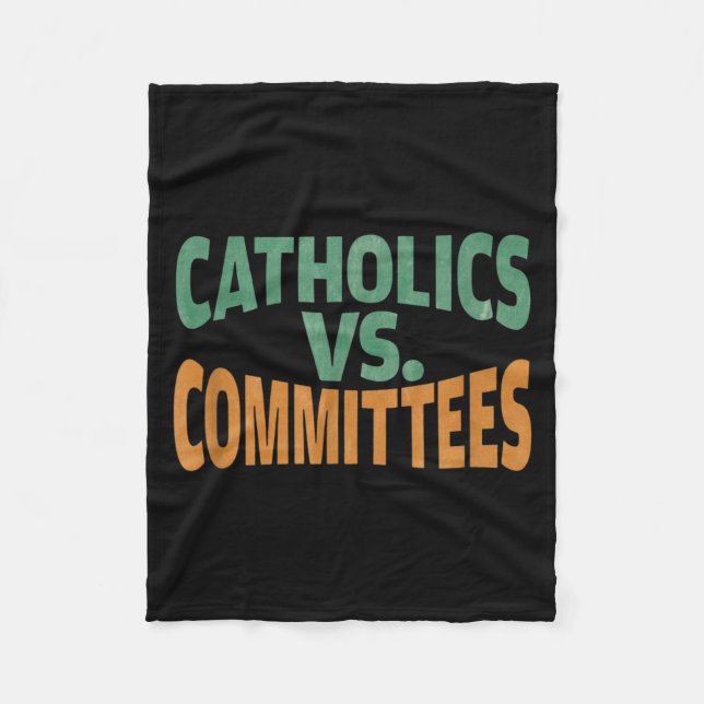 Manta Polar Católicos Vs Comités (Anverso)