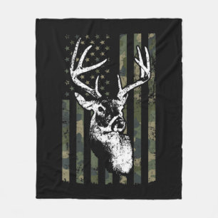 Manta Polar Caza de ciervos Whitetail Buck en EE.UU. Camuflage