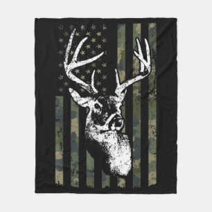 Manta Polar Caza de ciervos Whitetail Buck en EE.UU. Camuflage
