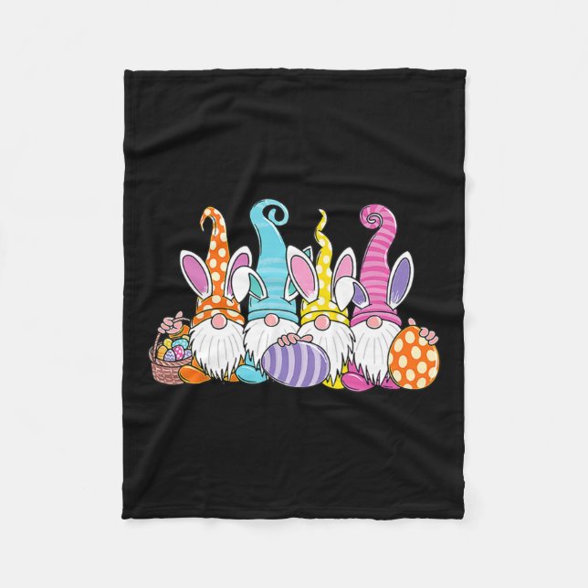 Manta Polar Caza De Huevos De Pascua Y B De La Primavera De Lo (Anverso)