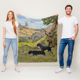 Manta Polar Caza de perdices de Chukar